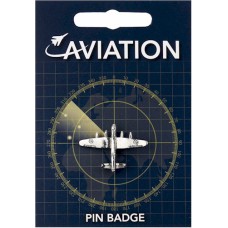 Lancaster Pin Badge - Pewter