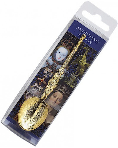 Anointing Spoon Gold Plated
