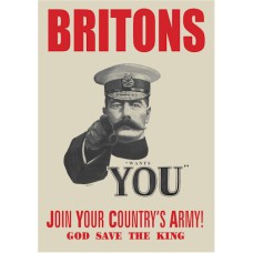 World War I Lord Kitchener Recruitment Poster - A2