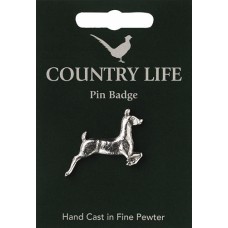 Country Life Deer Pin Badge - Pewter