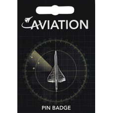 Concorde Pin Badge - Pewter