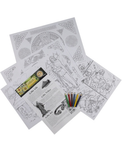 Celtic Educational Colouring Posters