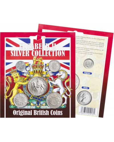 Elizabeth II Silver Coin Collection Pack