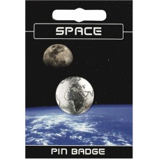 Earth Pin Badge - Pewter