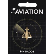Eurofighter Typhoon Pin Badge - Gold Plated