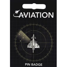 Eurofighter Typhoon Pin Badge - Pewter
