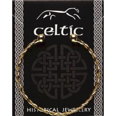 Celtic Twisted Bracelet - Gold Plated