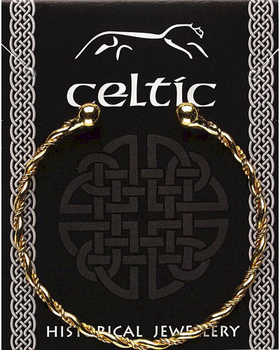Celtic Twisted Bracelet - Gold Plated