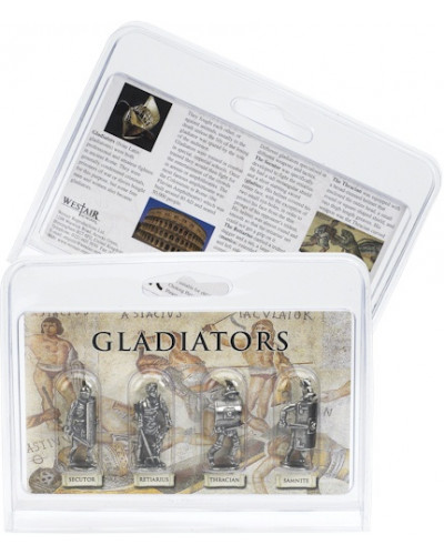 Set of 4 Roman Gladiators in Pack