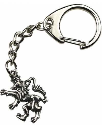 Heraldic Rampant Lion Key-Ring