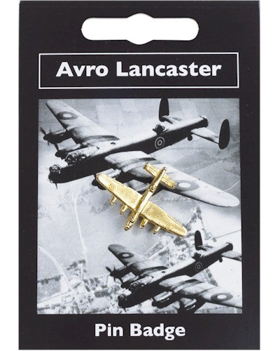 Lancaster Pin Badge - Gold Plated