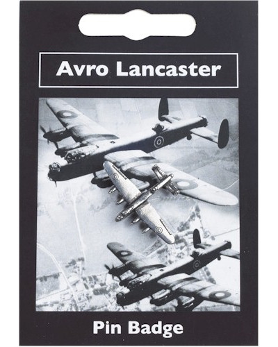 Lancaster Pin Badge - Pewter