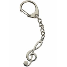 Large Treble Clef Key-Ring