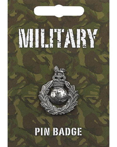 Commando Pin Badge - Pewter