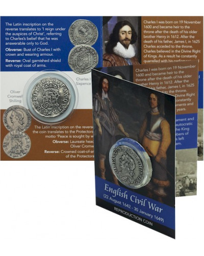 Oliver Cromwell Shilling Coin Pack