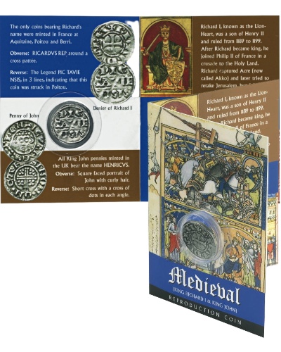 Richard I Denier Coin Pack