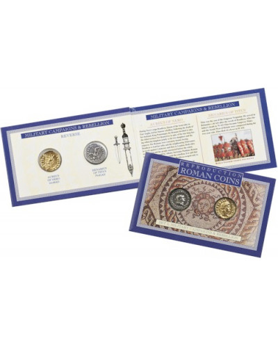 Roman Coin Set 3 - Military Campaigns & Rebellion