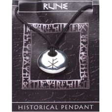 Rune Stone Pendant - Wealth