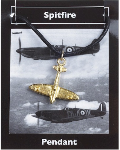 Spitfire Pendant - Gold Plated