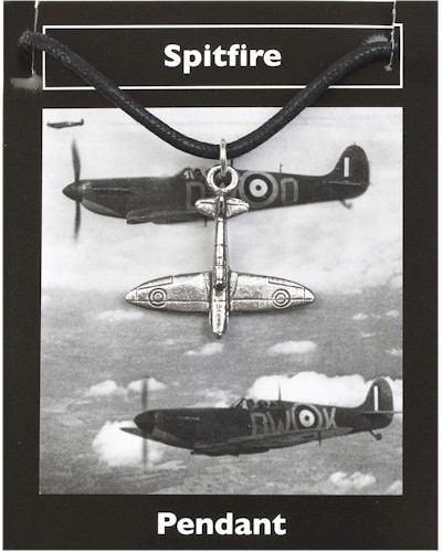 Spitfire Pendant - Pewter