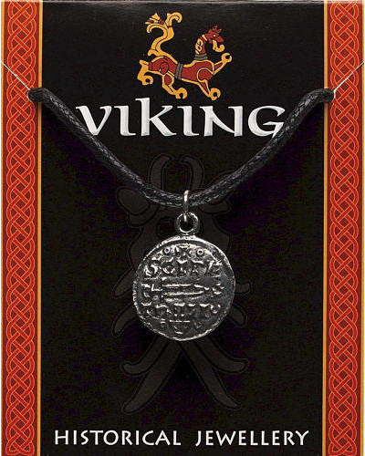Viking Coin Pendant - Pewter
