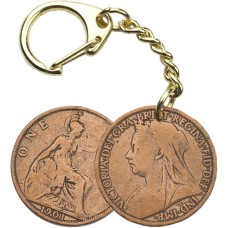 Victorian Penny Key-Ring