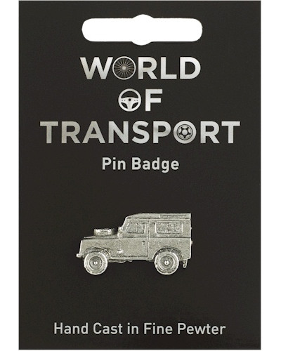 4x4 Pin Badge - Pewter