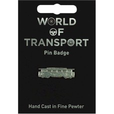 Tram Pin Badge - Pewter
