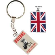 Briton Wants You Double Sided Key-Ring