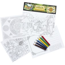Celtic Educational Colouring Postcards Celtic Educational Colouring Postcards