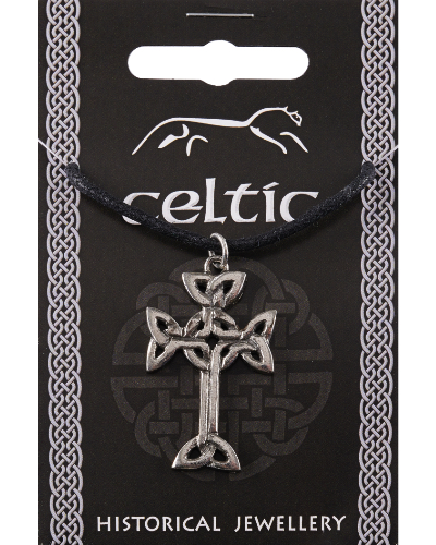 Tree of Life Cross Pendant - Pewter
