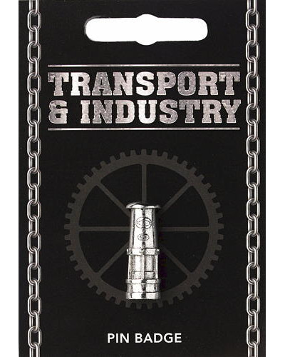 Davy Lamp Pin Badge - Pewter Davy Lamp Pin Badge - Pewter