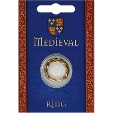 Double Twist Ring - Gold Plated