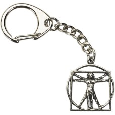Da Vinci Vitruvian Man Key-Ring