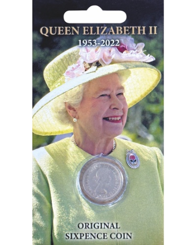 Elizabeth II Sixpence Collectors Coin Elizabeth II Sixpence Collectors Coin
