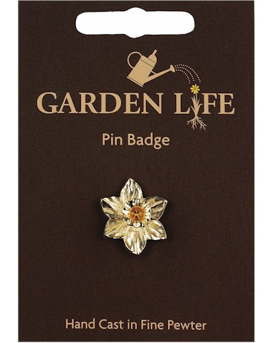 Daffodil Pin Badge - Gold Plated Daffodil Pin Badge - Gold Plated