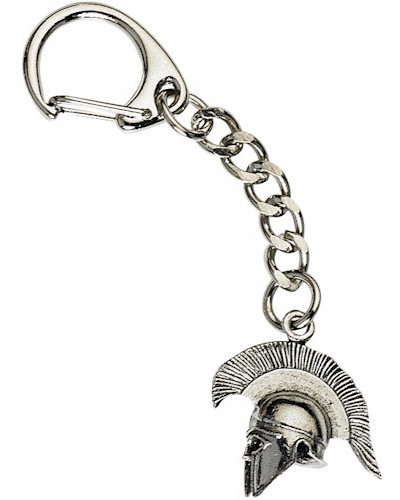 Greek Helmet Key-Ring