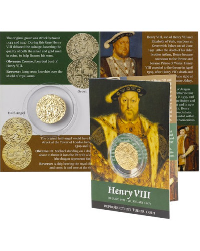 Henry VIII Half Angel Coin Pack