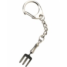 Hand Fork Key-Ring - Pewter