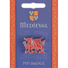 Medieval Dragon Enamel Pin Badge