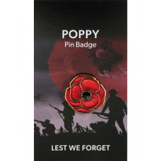 Mini Poppy Enamel Pin Badge