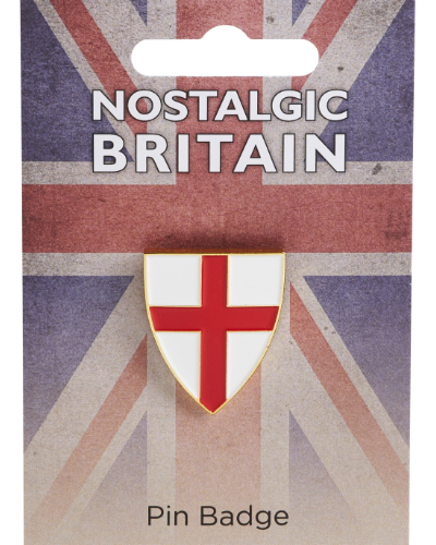 George Cross Shield Enamel Pin Badge