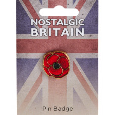 Poppy Enamel Pin Badge