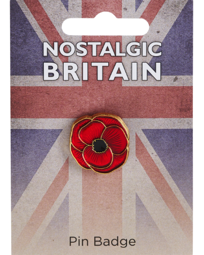 Poppy Enamel Pin Badge