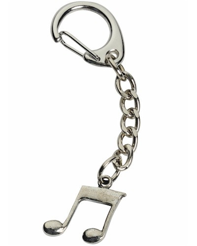 Quaver Note Key-Ring