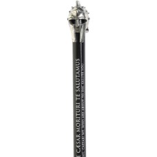 Roman Spanish Helmet Pencil Topper - Pewter