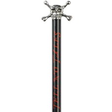 Skull & Crossbones Pencil Topper - Pewter