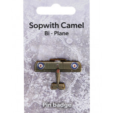 Biplane 3D Pin Badge