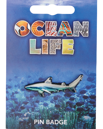 Shark 3D Pin Badge
