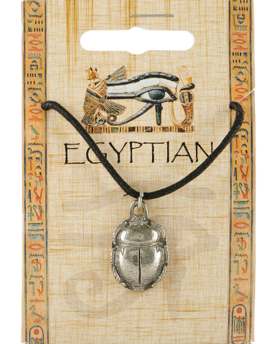 Scarab Pendant - Pewter